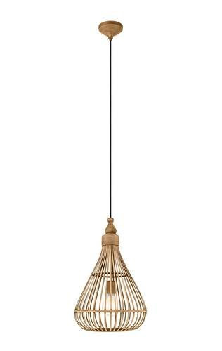 EGLO, 49772, AMSFIELD, pendant, E27, 1X60W, IP20, brown