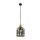 EGLO, 49785, OLDCASTLE, pendant, E27, 1X60W, IP20, silver, gold color