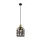 EGLO, 49785, OLDCASTLE, pendant, E27, 1X60W, IP20, silver, gold color