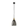 EGLO, 49786, OLDCASTLE, pendant, E27, 1X60W, IP20, silver, gold color