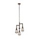 EGLO, 49808, PORT SETON, pendant, E27, 3X60W, IP20