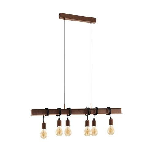 EGLO, 49859, TOWNSHEND 4, pendant, E27, 6X60W, IP20