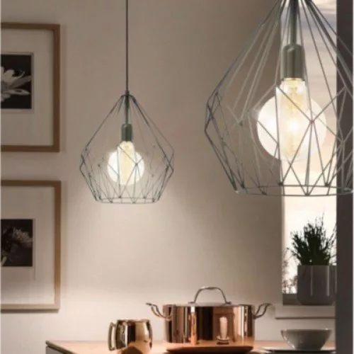 EGLO, 49935, CARLTON, pendant, E27, 1X60W, IP20