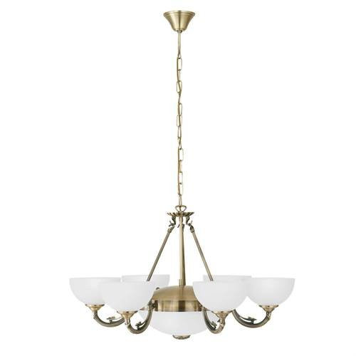 EGLO, 82749, SAVOY, pendant, E14, 6X40W, IP20, white