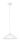 EGLO, 82785, VETRO, pendant light, E27, 1x60W, IP20, white