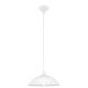 EGLO, 82785, VETRO, pendant light, E27, 1x60W, IP20, white