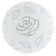 EGLO, 89238, MARS 1, ceiling lamp, E27, 1X25W, IP20, rose pattern