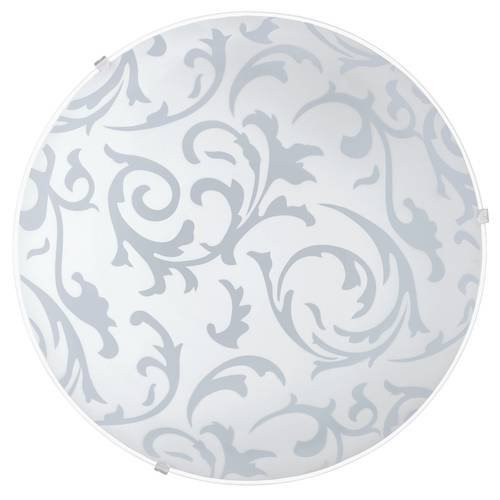 EGLO, 90043, SCALEA 1, ceiling lamp, E27, 1X25W, IP20, white with pattern
