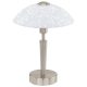 EGLO, 91238, SOLO, table lamp, E14, 1X60W, Dimmable, IP20, white, with pattern