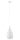 EGLO, 92251, RAZONI, pendant, E27, 1X60W, IP20, white