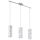 EGLO, 92563, BAYMAN, pendant, E27, 3X60W, IP20, white, chrome