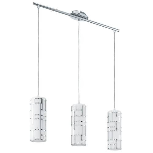 EGLO, 92563, BAYMAN, pendant, E27, 3X60W, IP20, white, chrome