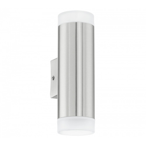EGLO, 92736, RIGA-LED, wall lamp, 4000 K, GU10, 2X2.8W, IP54, satin.
