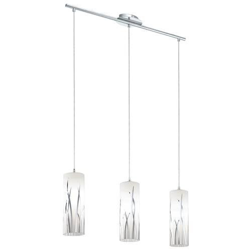 EGLO, 92741, RIVATO, pendant, E27, 3X60W, IP20, white, chrome