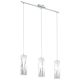 EGLO, 92741, RIVATO, pendant, E27, 3X60W, IP20, white, chrome