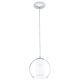 EGLO, 92761, BOLSANO, pendant, E27, 1X60W, IP20, white, transparent