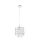 EGLO, 93092, FEDRA 2, pendant, E27, 1X60W, IP20, pearl, transparent