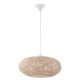 EGLO, 93374, CAMPILO, pendant, E27, 1X60W, IP20, beige