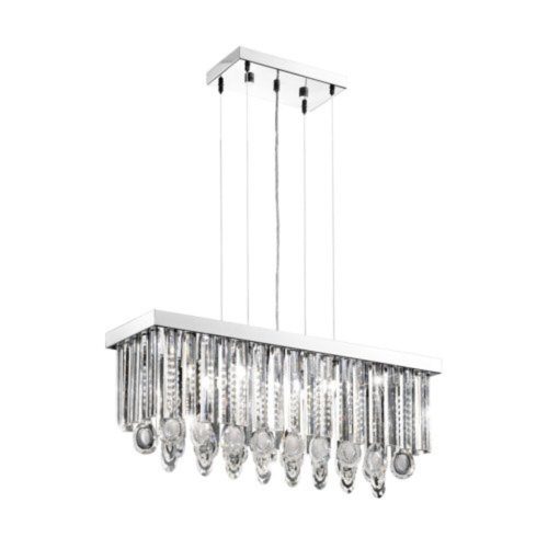 EGLO, 93422, CALAONDA, pendant, G9, 7X33W, IP20, transparent