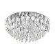EGLO, 93434, CALAONDA, ceiling lamp, G9, 10X33W, IP20, transparent