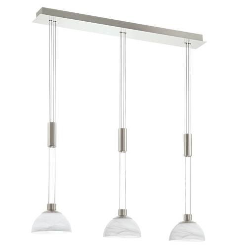 EGLO, 93468, MONTEFIO, pendant, 3000 K, LED, 3X6.5W, IP20, white