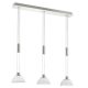 EGLO, 93468, MONTEFIO, pendant, 3000 K, LED, 3X6.5W, IP20, white