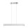 EGLO, 93626, CARDITO 1, pendant, 2700 K 5000 K, LED, 6X6W, Dimmable, IP20, transparent