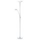 EGLO, 93875, BAYA LED, floor lamp, 3000 K, LED, 20W, Dimmable, IP20, white, satin