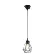 EGLO, 94187, TARBES, pendant, E27, 1X60W, IP20, black