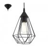 EGLO, 94187, TARBES, pendant, E27, 1X60W, IP20, black