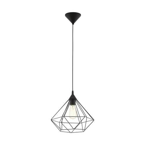 EGLO, 94188, TARBES, pendant, E27, 1X60W, IP20, black