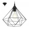 EGLO, 94188, TARBES, pendant, E27, 1X60W, IP20, black