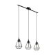 EGLO, 94189, TARBES, pendant, E27, 3X60W, IP20, black