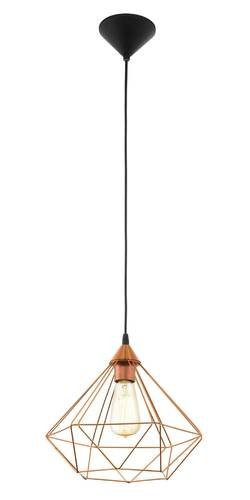 EGLO, 94194, TARBES, pendant, E27, 1X60W, IP20, copper color