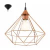 EGLO, 94194, TARBES, pendant, E27, 1X60W, IP20, copper color
