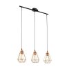 EGLO, 94195, TARBES, pendant, E27, 3X60W, IP20, copper color