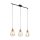 EGLO, 94195, TARBES, pendant, E27, 3X60W, IP20, copper color