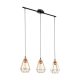 EGLO, 94195, TARBES, pendant, E27, 3X60W, IP20, copper color