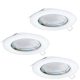 EGLO, 94235, PENETO, recessed lamp, GU10, 3X2.8W, IP20