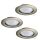 EGLO, 94237, PENETO, recessed lamp, GU10, 3X2.8W, IP20