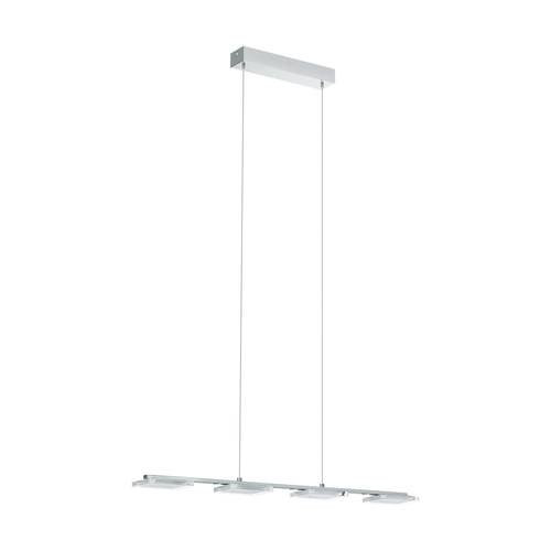 EGLO, 94244, CARTAMA, pendant, 3000 K, LED, 4X4,6W, IP20, transparent, satin