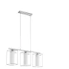 EGLO, 94378, LONCINO 1, pendant, E27, 3X60W, IP20, transparent, white