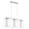 EGLO, 94378, LONCINO 1, pendant, E27, 3X60W, IP20, transparent, white