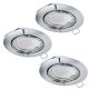 EGLO, 94407, PENETO, recessed lamp, GU10, 3X4.6W, IP20