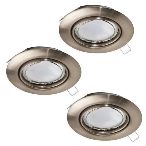 EGLO, 94408, PENETO, recessed lamp, GU10, 3X4.6W, IP20