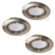 EGLO, 94408, PENETO, recessed lamp, GU10, 3X4.6W, IP20