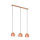 EGLO, 94591, ROCAMAR, pendant, E27, 3X40W, IP20, transparent