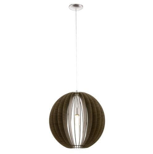 EGLO, 94636, COSSANO, pendant, E27, 1X60W, IP20, brown