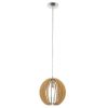 EGLO, 94764, COSSANO, pendant, E27, 1X60W, IP20, maple