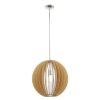 EGLO, 94765, COSSANO, pendant, E27, 1X60W, IP20, maple